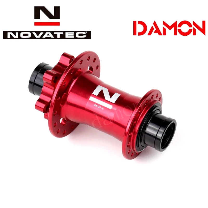 

Novatec DH61SB Mtb Disc Brake 32 36 Holes Bicycle Hub DH Thru Axle Downhill Mountain Bike Front Hubs 20mm 110mm 2 Bearings