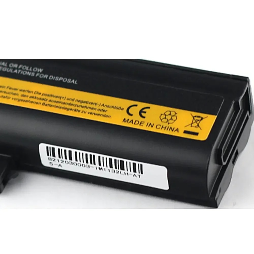 4400 мАч новинка для Lenovo ThinkPad T60 SL400 T500 T61 r60 sl300 t60p w500 SL500 R500 R61e R61i 92P1138 аккумуляторы