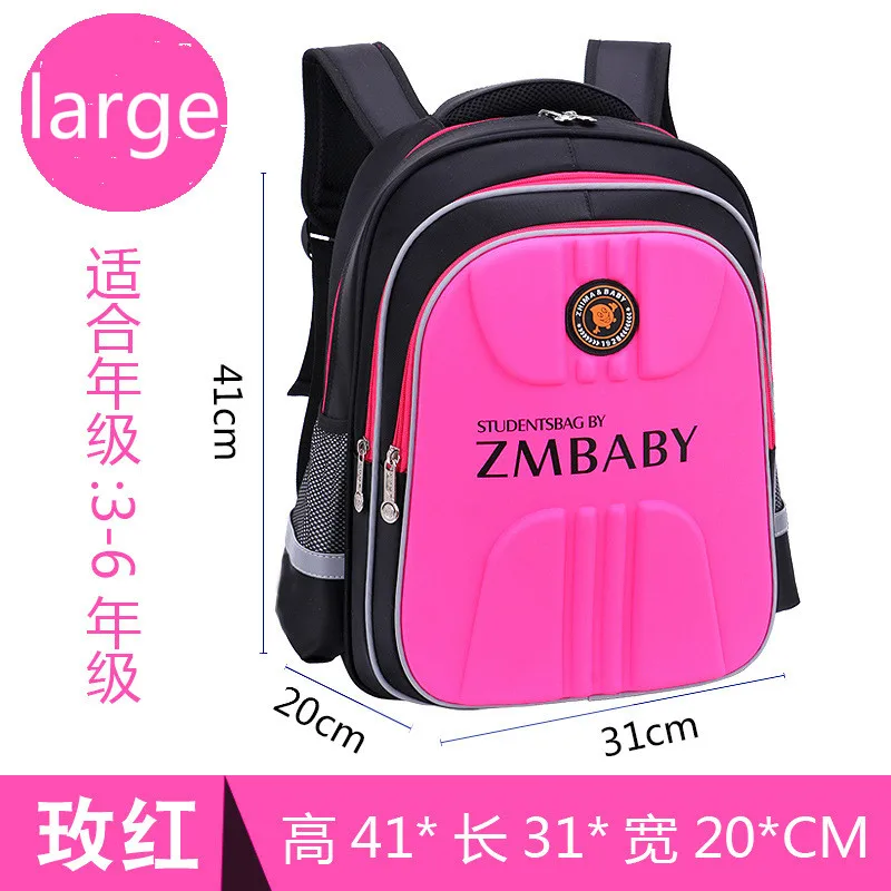 waterproof Children school bags for boys girls grade 1-3-6 kids book bag orthopedic school backpacks primary schoolbag mochilas
