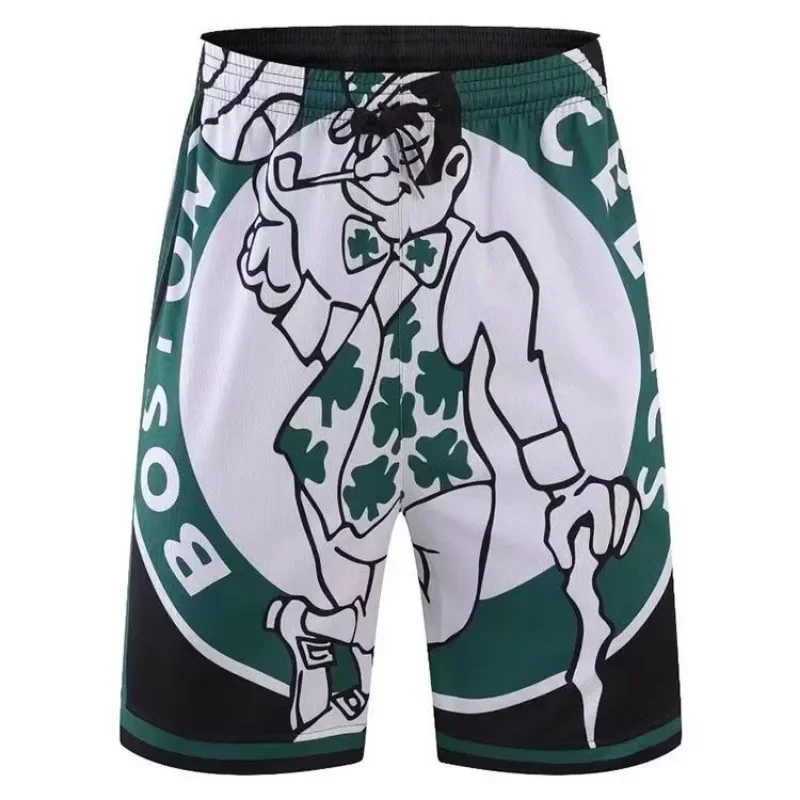 Повседневные баскетбольные шорты НБА в уличном стиле для мужчин