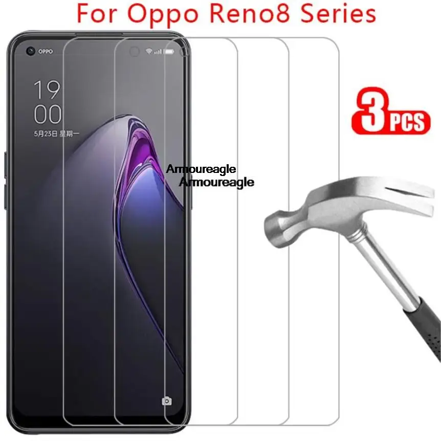 

Защитное закаленное стекло для oppo reno 8 pro plus lite 8z, 3 шт.