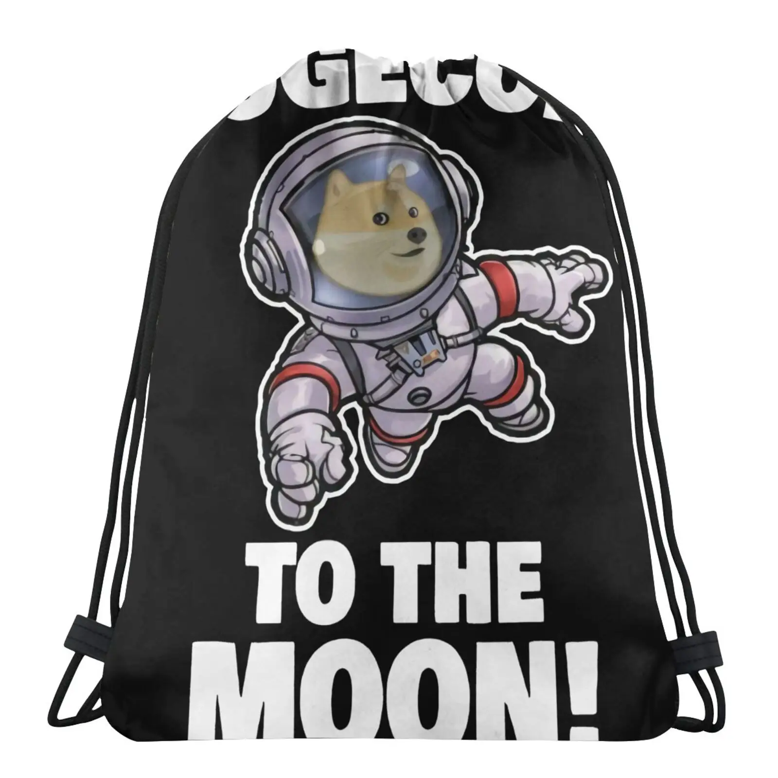 

Dogecoin сумки с принтом для мужчин, косметичка, детская тканевая сумка, индивидуальный рюкзак, детская тканевая сумка, тканевые сумки