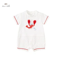 dave bella new born baby girl clothes romper cotton toddlers infant unisex short sleeve clothes jumpsuit for newborns db2221847