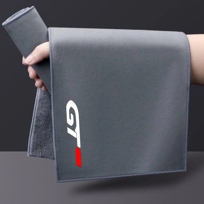 

Microfiber Towel Car Wash Super Absorbent Car Cleaning Detailing Cloth for Peugeot gt gti gtline 508 5008 3008 208 2008 308