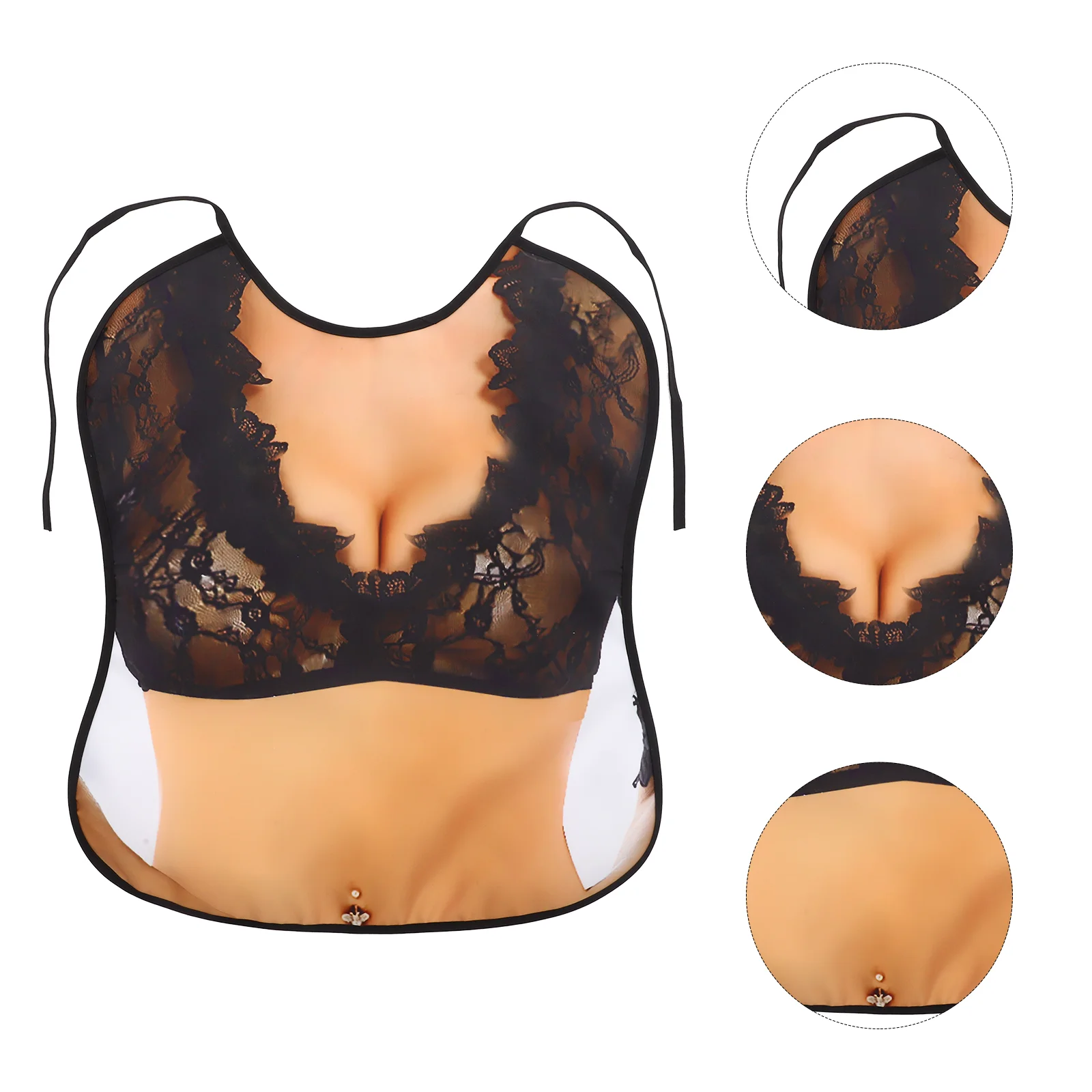 

Washable Funny Apron Hot Pot Adult Apron Decorative Funny Bib Restaurant Funny Apron