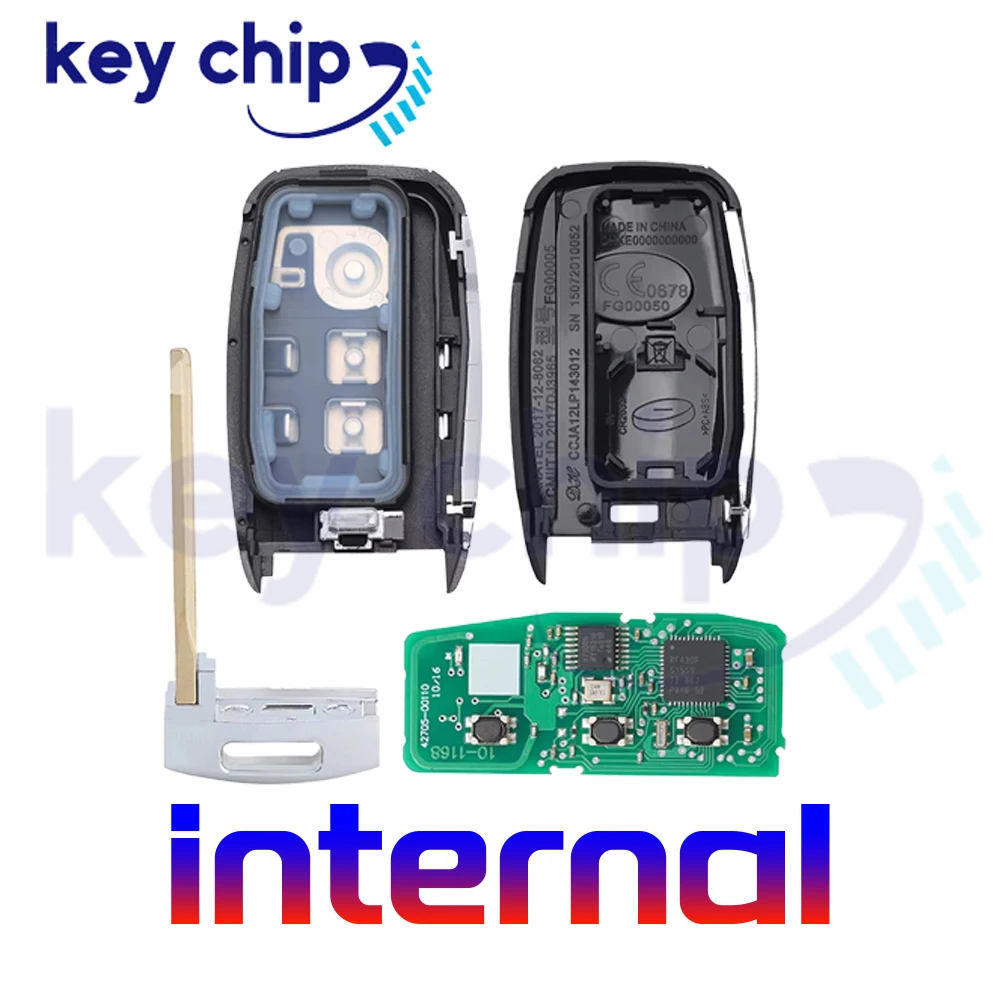 Умный автомобильный ключ-пульт PN: 95440-B5000 для Kia K3 2009-2016, 3 кнопки, 433 МГц, чип 8A (art.: 3920d8087ec8b) - 3920d8087ec8b