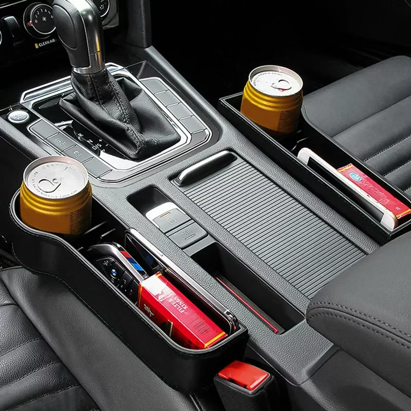 

Seat Organizer Crevice Storage Box Car Organizer Gap Slit Filler Holder For Wallet Phone Slit Pocket Auto Car Accessories