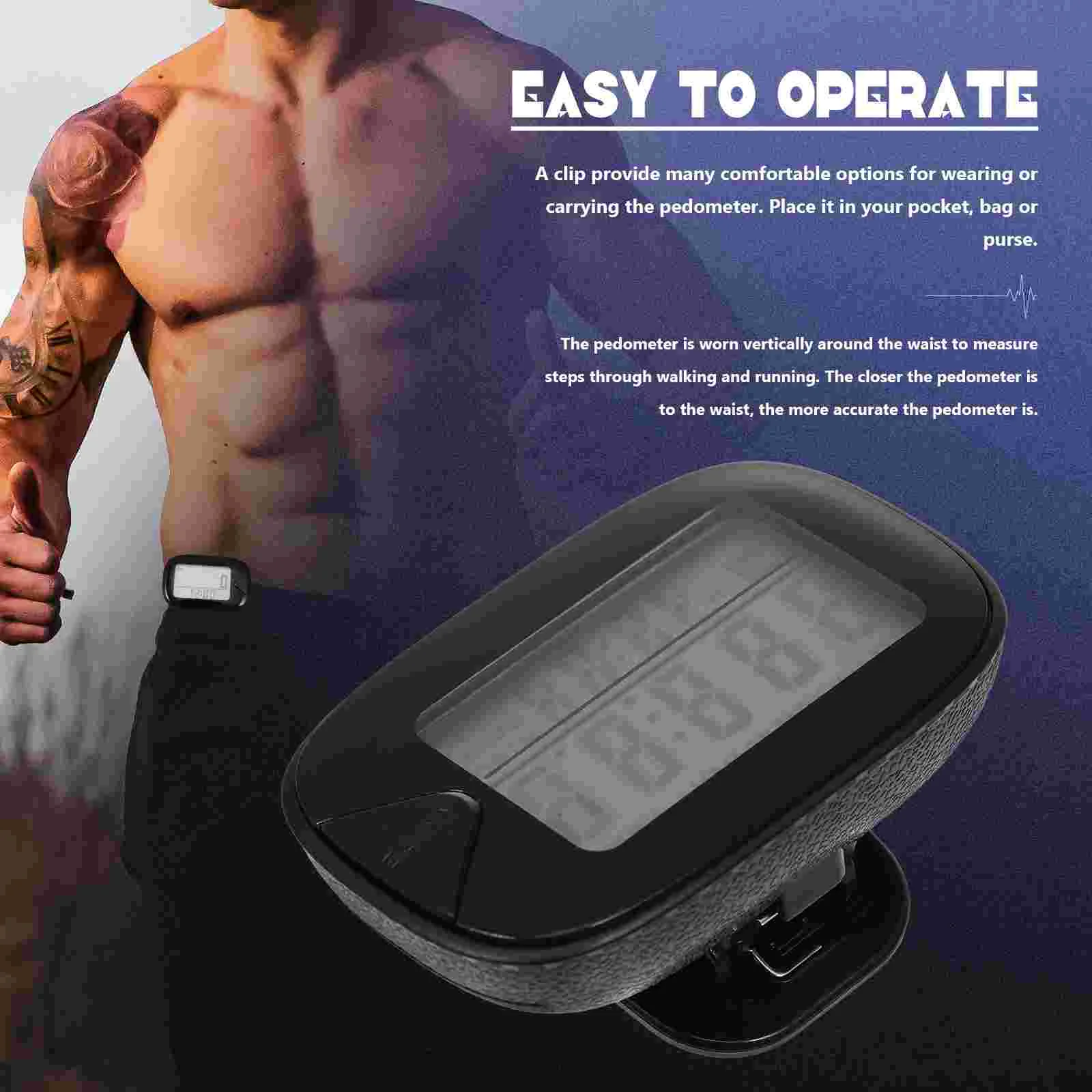 Шагомер физический инструмент для фитнеса аксессуары телефонов цифровые
