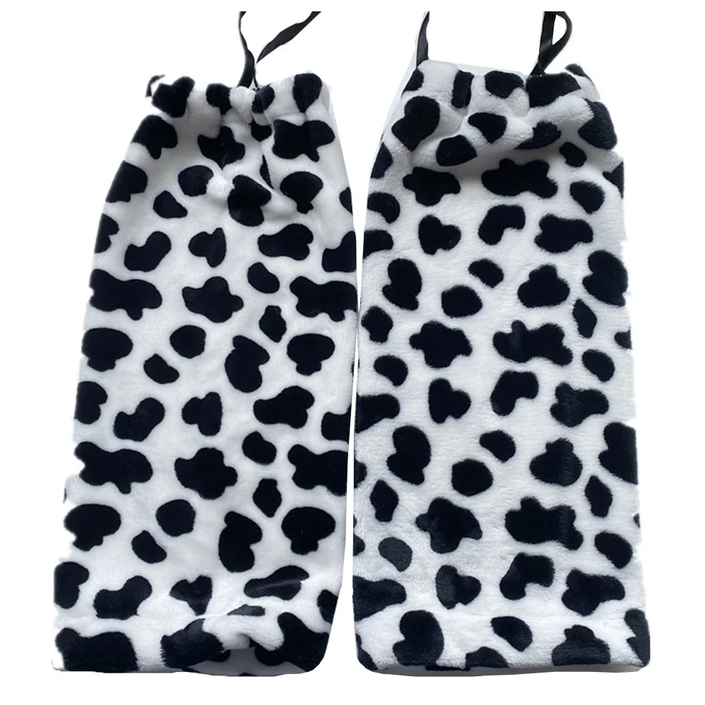 

Cow Socks Costumes Girls High Sleeve Leg Warmers Warming Clothes Accessory Mercerized Cotton Long Student