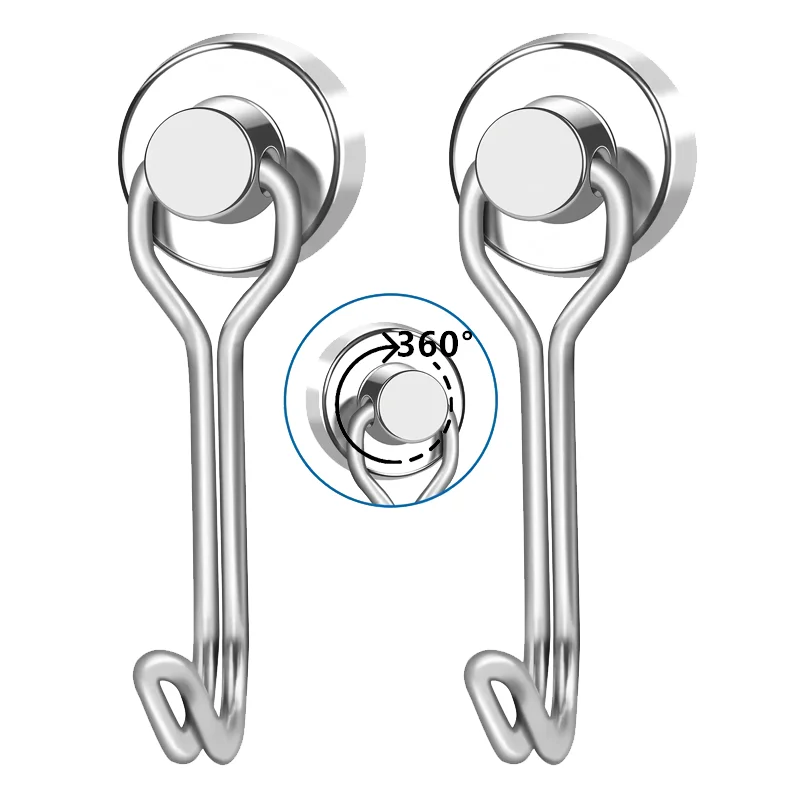 

Магнитные крючки моgnot черные 20 мм