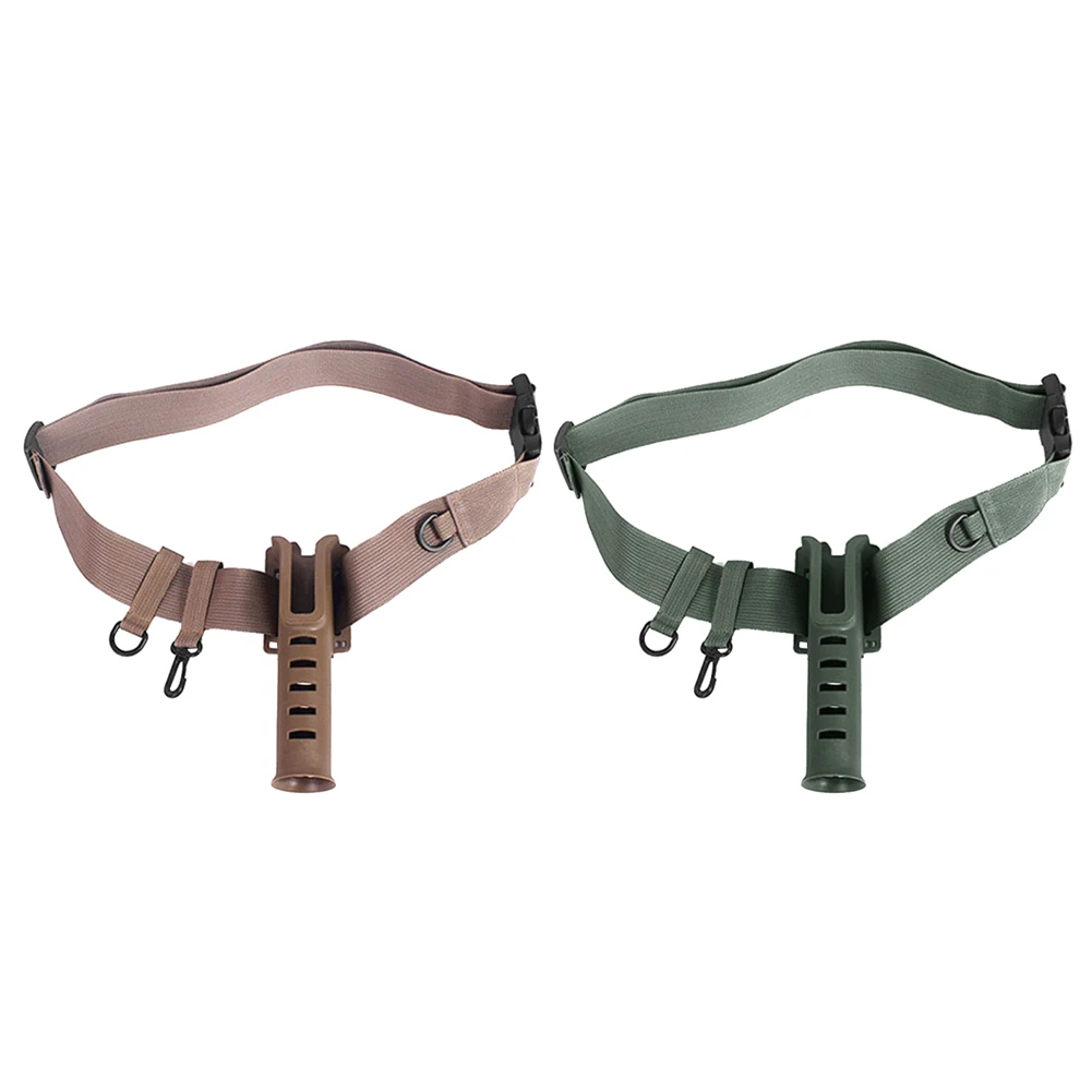 

Adjustable Waist Fishing Rod Holder Fishing Rod Pole Inserter Portable Belt Rod Holder Fishing Gear Tackles Accessories New