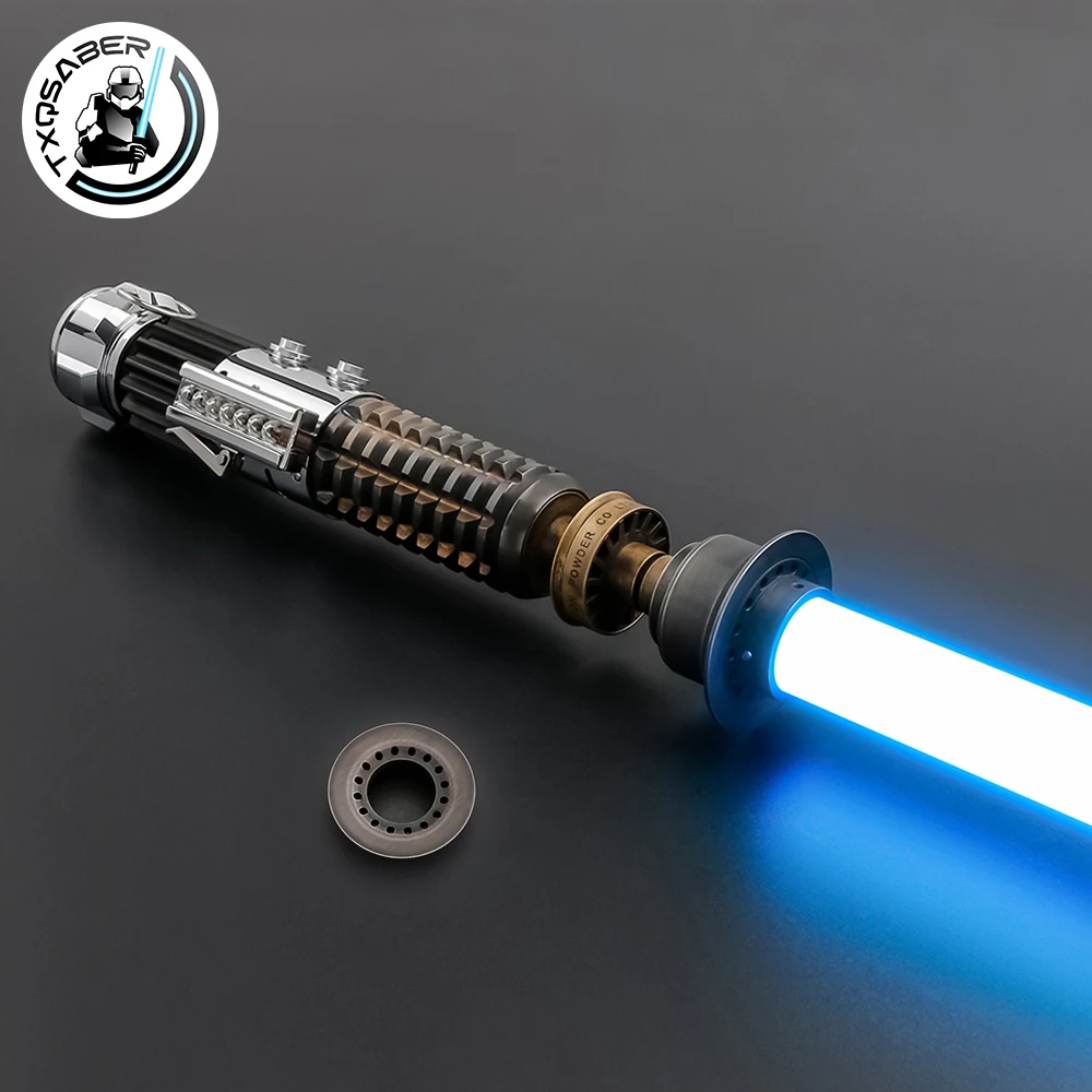 TXQSABER Обивань Световой меч Neo Pixel SNV4 Proffie Smooth Swing Металлическая рукоять