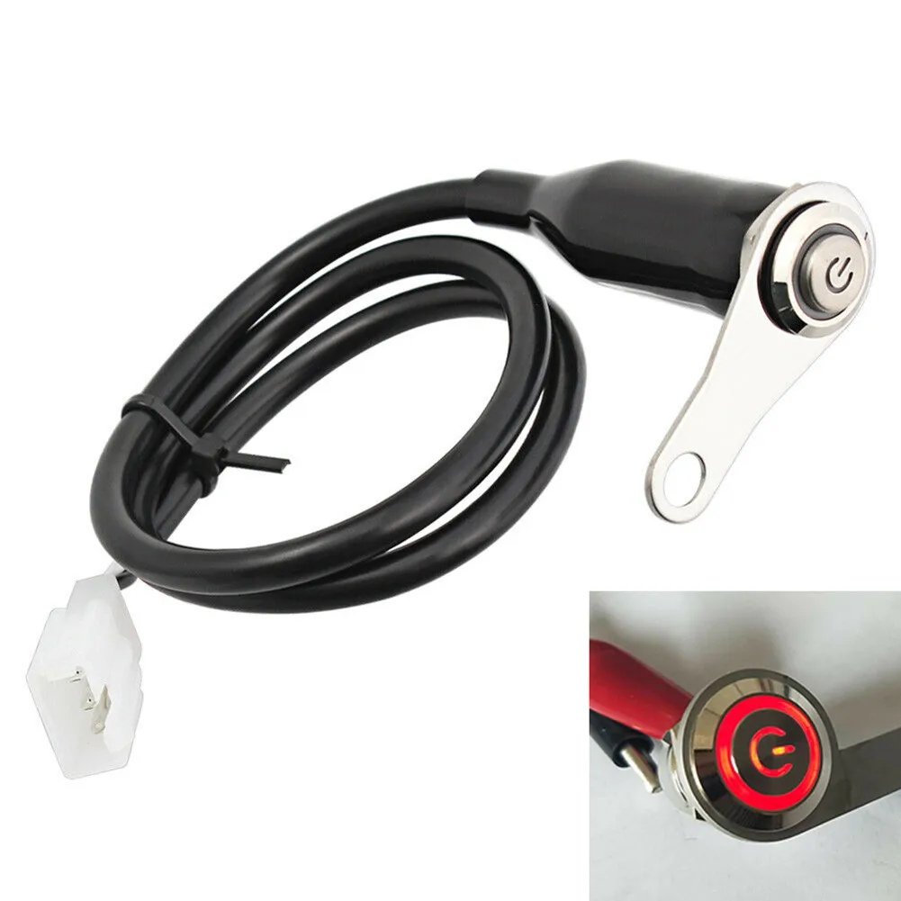 

7MM Motorcycle Scooter ON-OFF Hazard Light 5 Wire Switch Emergency Warning Flasher Button Waterproof Switches Electric Bicycle