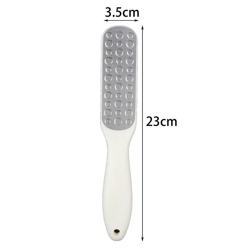 

1pcs Double Side Foot File Heel Grater For The Feet Pedicure Rasp Remover Luxury Stainless Steel Scrub Manicure Nail Tools