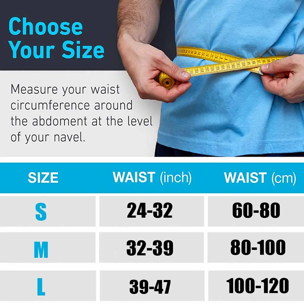 Регулируемый компрессионный пояс с сетчатой тканью для поддержки поясницы и облегчения боли при работе, сколиозе и других проблемах спины.