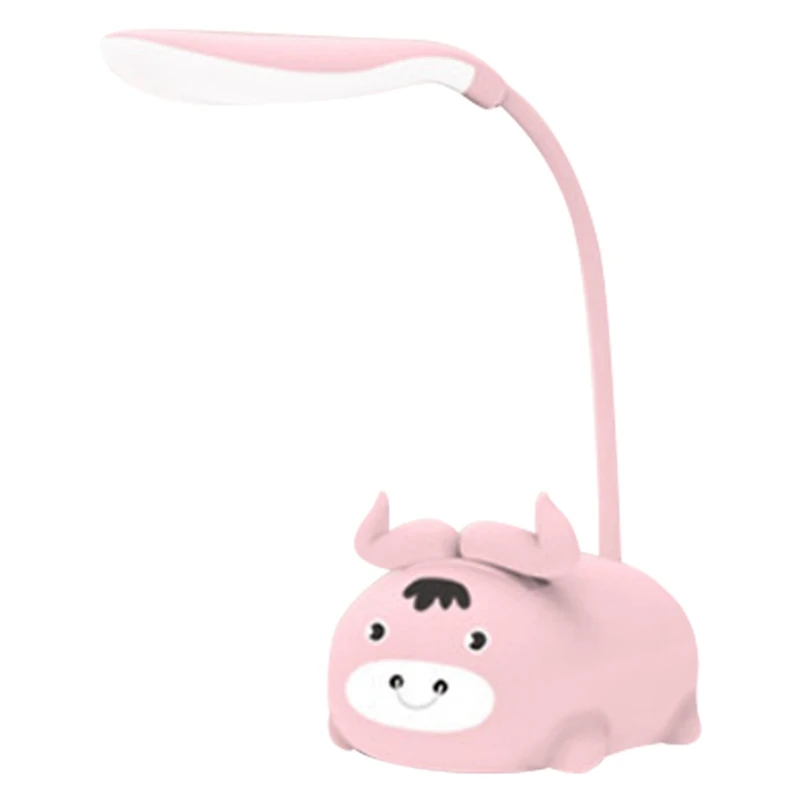 

Study Lamp Table Lamp Desk Light Rechargeable LED Night Table Light Eye Protection 360 Degree Rotation USB Charging