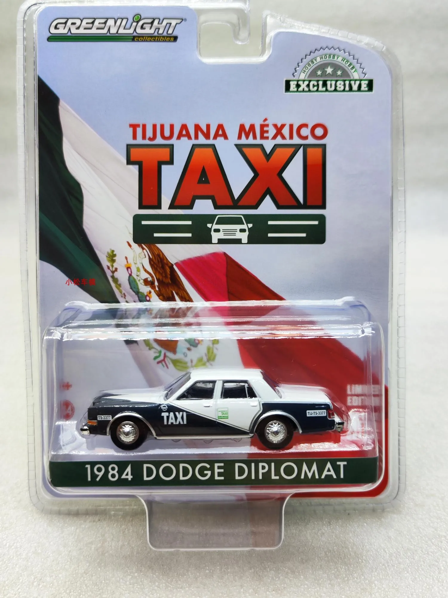 

Модель автомобиля «Такси» GreenLight 1:64 1984 Dodge дипломат Dodge Мексика