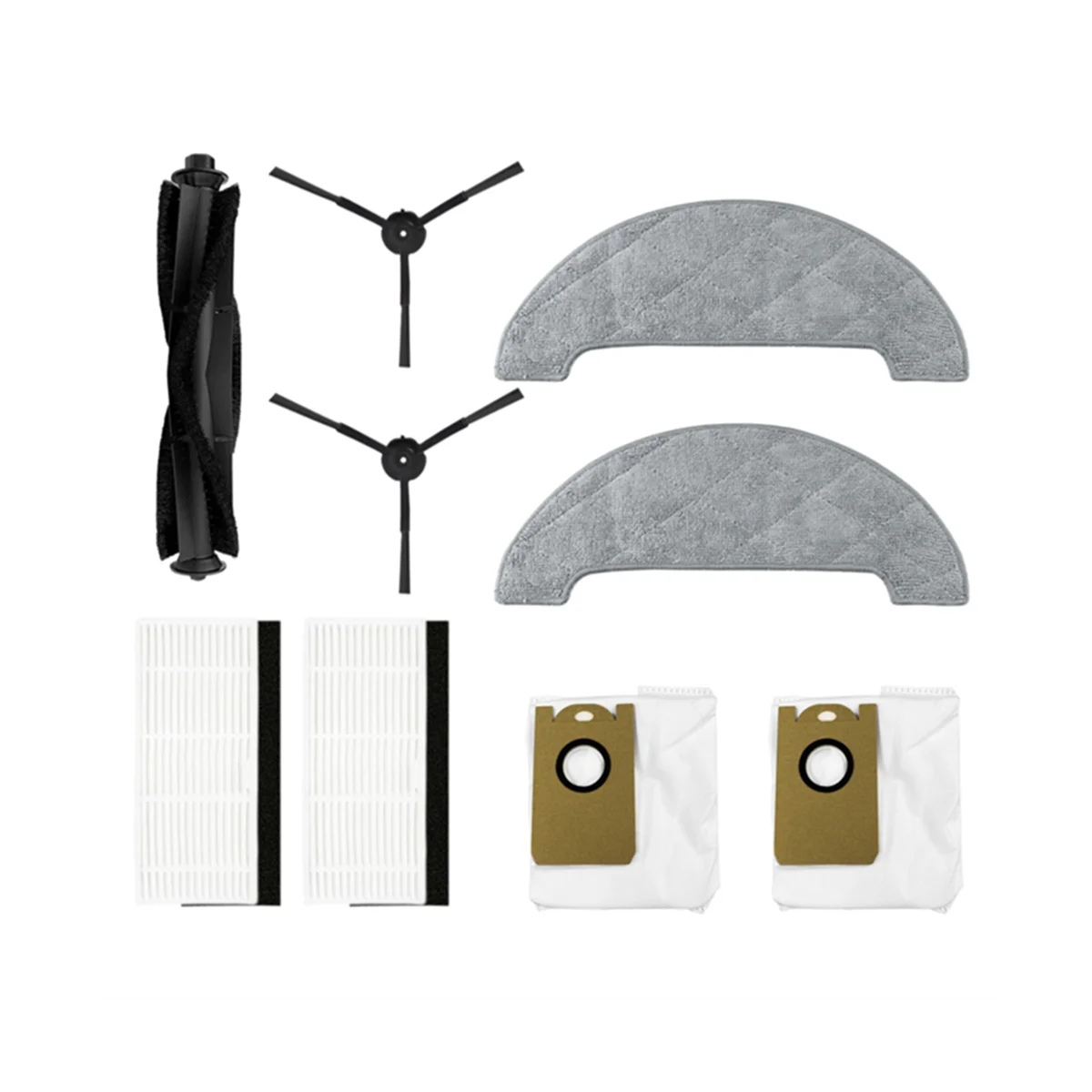 

Для фильтра S9 Hepa, основная боковая щетка, насадка на швабру, пылесборник, комплекты запасных частей