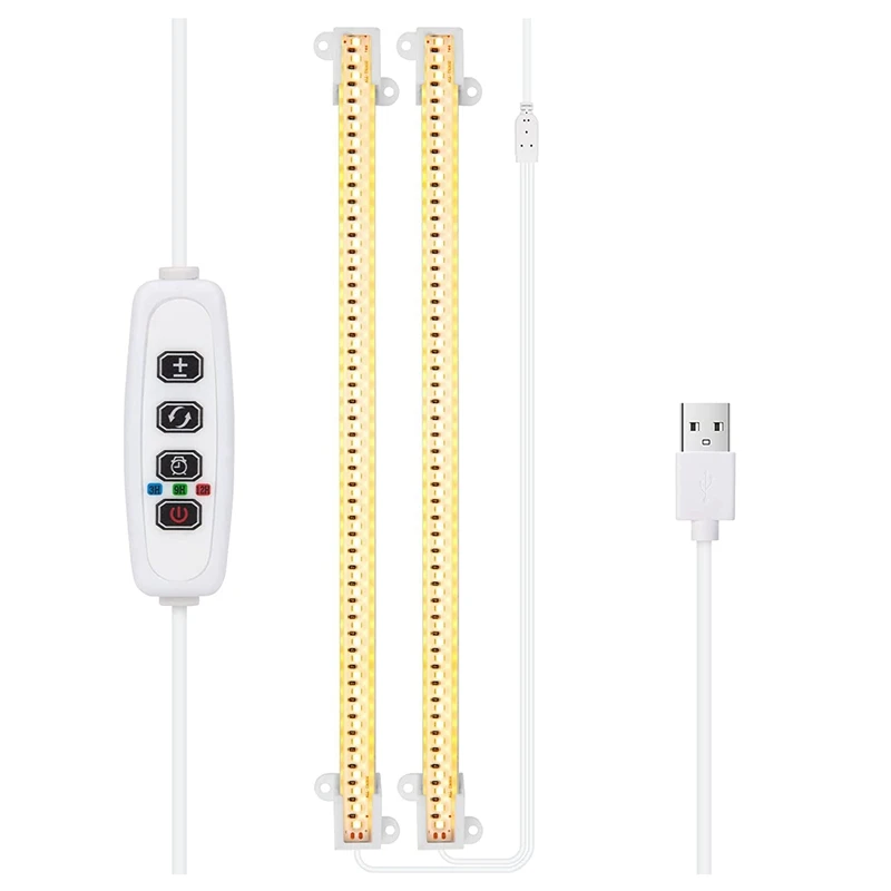 

Grow Light Strip,Full Spectrum LED Grow Light For Indoor Plants With Auto On/Off Timer, For Seedlings Hydroponics
