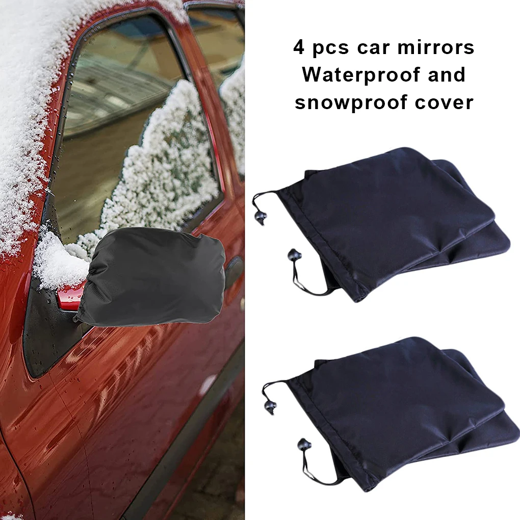 

4 шт., водонепроницаемые защитные автомобильные зеркала заднего вида