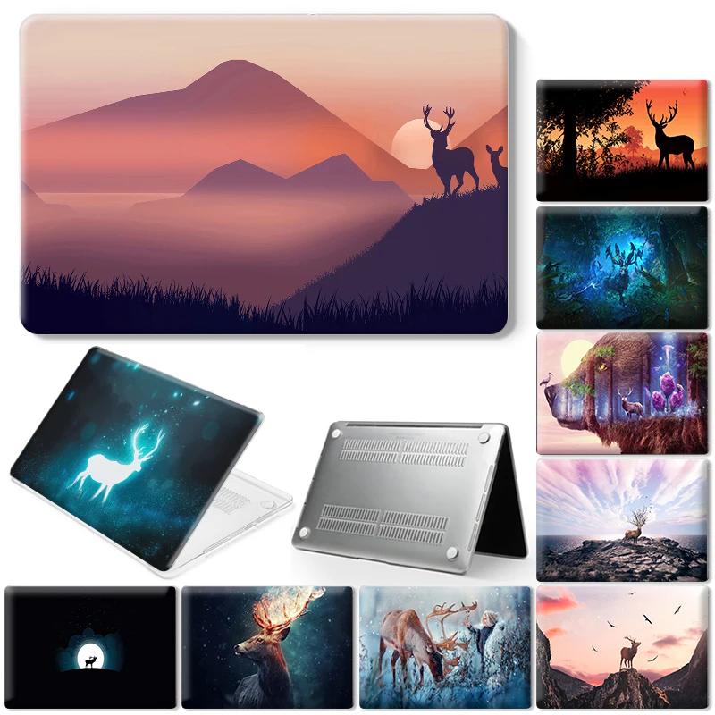 

Чехол для ноутбука Macbook Air 11 2018 2020 13 Touch Bar ID Pro 13 15 16 Retina 15 13 12 дюймов