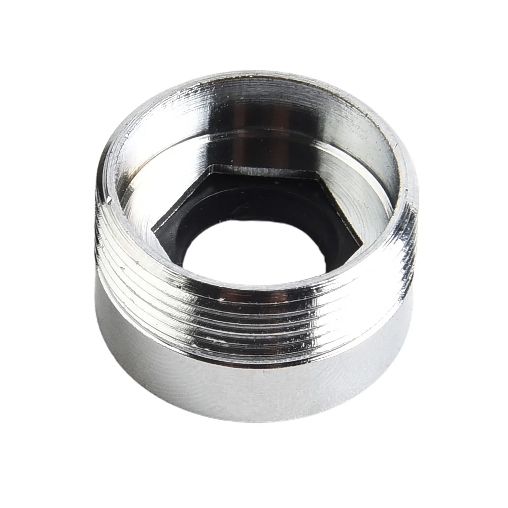 

Thread Adapter Faucet Adaptor Faucet Connector Inside Thread Kitchen Tap Aerator Metal Silver Water Tap Connector