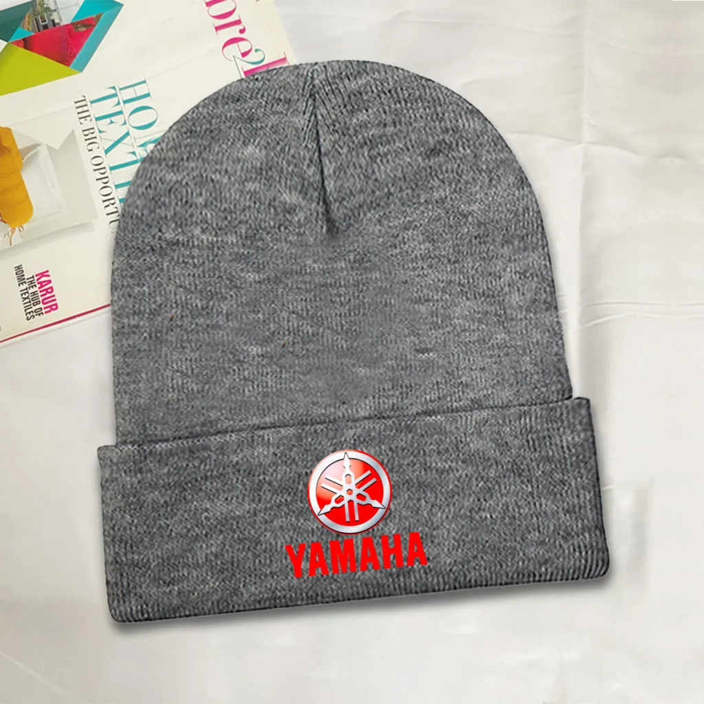 Вязаная шапка Y-Yamaha Beanie зимняя теплая уличная для мужчин и женщин