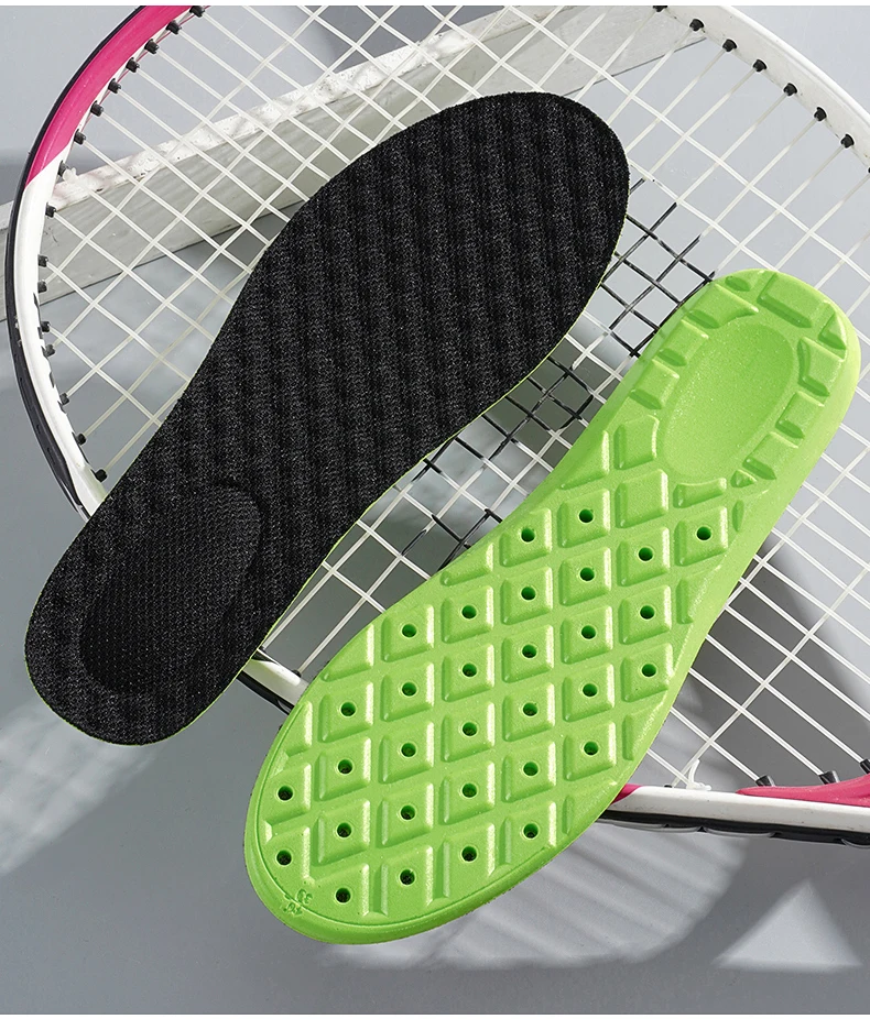 6pcs Memory Foam Insoles Soft Arch Support Shoe Pads Breathable Orthopedic Sport Insole Feet Care Insert Mesh Cushion Men Women