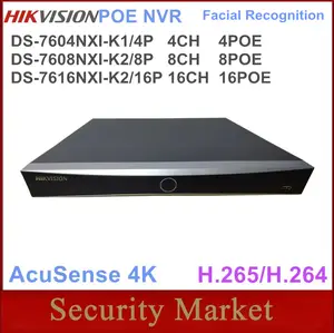 Hikvision NVR Enregistreur vidéo 4 cameras / PN System