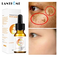 vitamin c whitening face serum anti wrinkle fade fine lines firming essence hyaluronic acid moisturizing brighten skin care 10ml