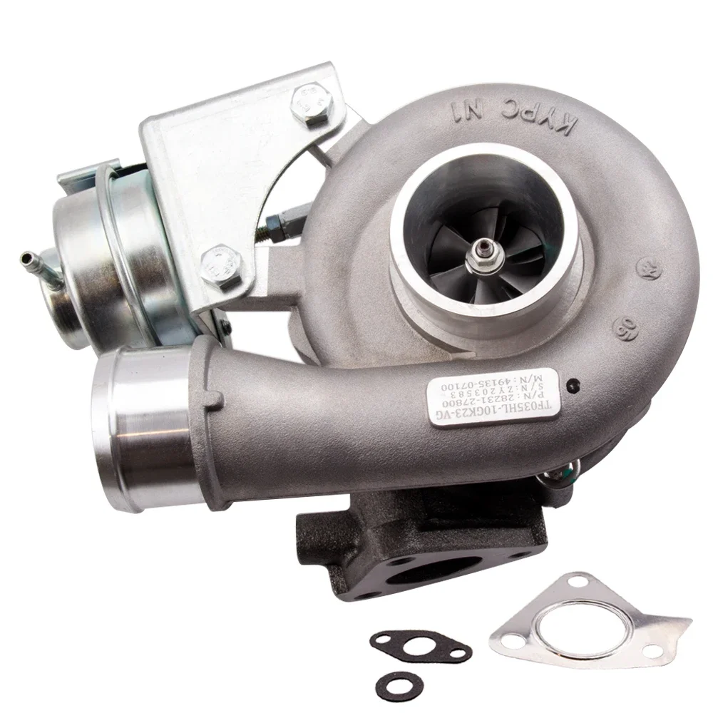 Фото Турбокомпрессор 49135-07302 49135-07301 49135-07300 07100 TF035 для Mitsubishi Hyundai с дизельным двигателем D4EB №1