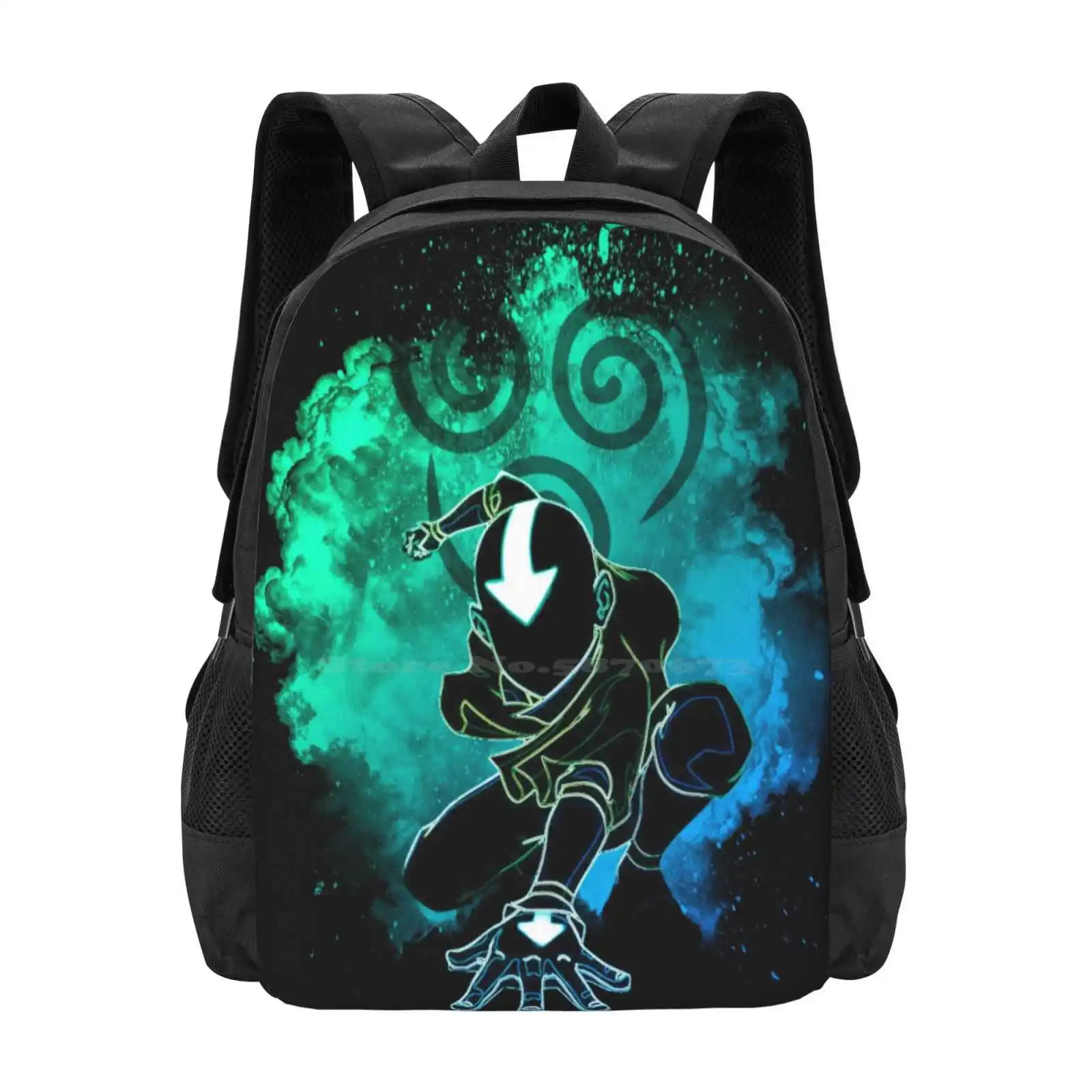 

Backpacks For School Teenagers Girls Travel Bags The Last Airbender Appa Atla Zuko Katara Sokka Anime Toph Fire Nation Iroh