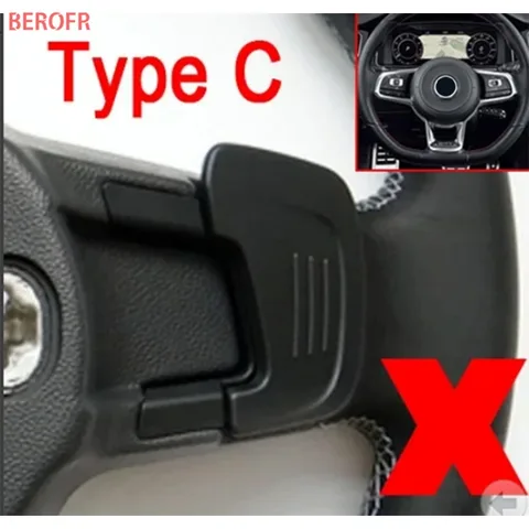 Для Volkswagen GOLF 7 Scirocco Passat Jetta, автоматическое рулевое колесо, весло заднего переключения, оборудование для автомобильного переключения, Полуавтоматическое сцепление