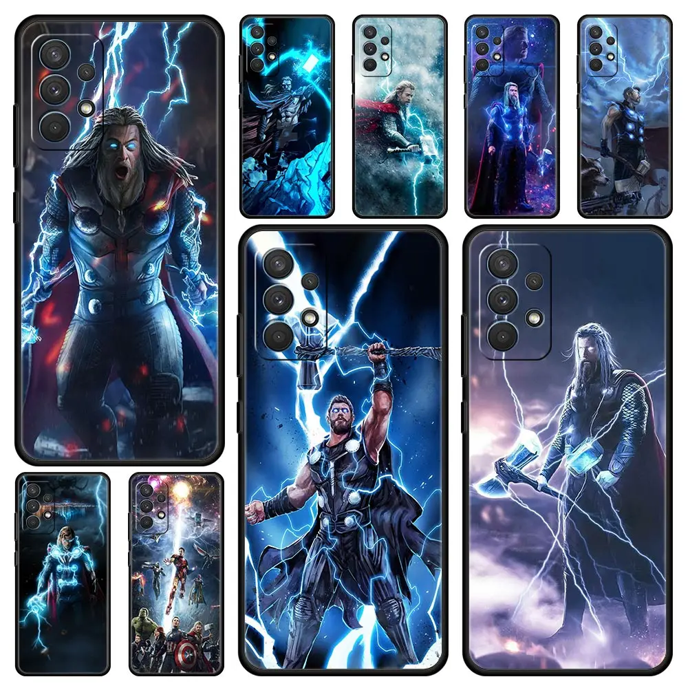 

Cover Case for Samsung Galaxy A01 A02 A03 A11 A12 A13 A21S A23 A31 A41 A51 A71 A91 A22 A32 A33 Luxury Armor Casing Back Thor