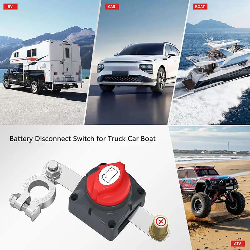 12 В-48 В автомобильный аккумуляторный выключатель для автомобиля на колесах лодки