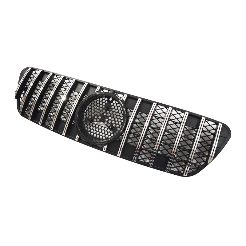 Фото Передняя решетка для Mercedes Benz W163 ML-Class ML320 ML350 ML500 1998 1999 2000 2001 2002 2003 2004 Тюнинговые решетки ABS №4