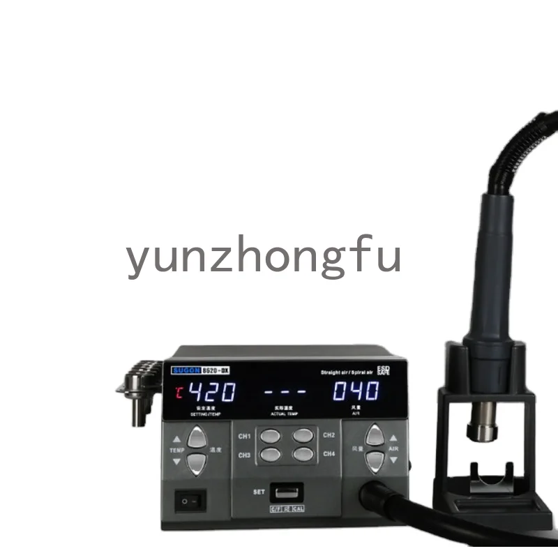 

SUGON 8620DX Hot Air Gun Rework Soldering Station Bga Digital Display Rework solder Station for Mobile Phone Repair Heat Station