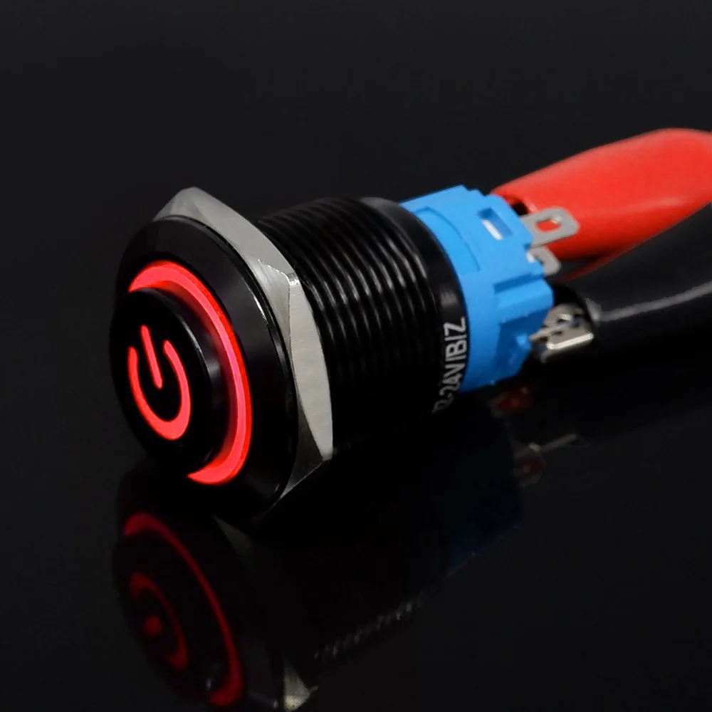 Металлические водонепроницаемые переключатели PRONCH 16/19/22 мм