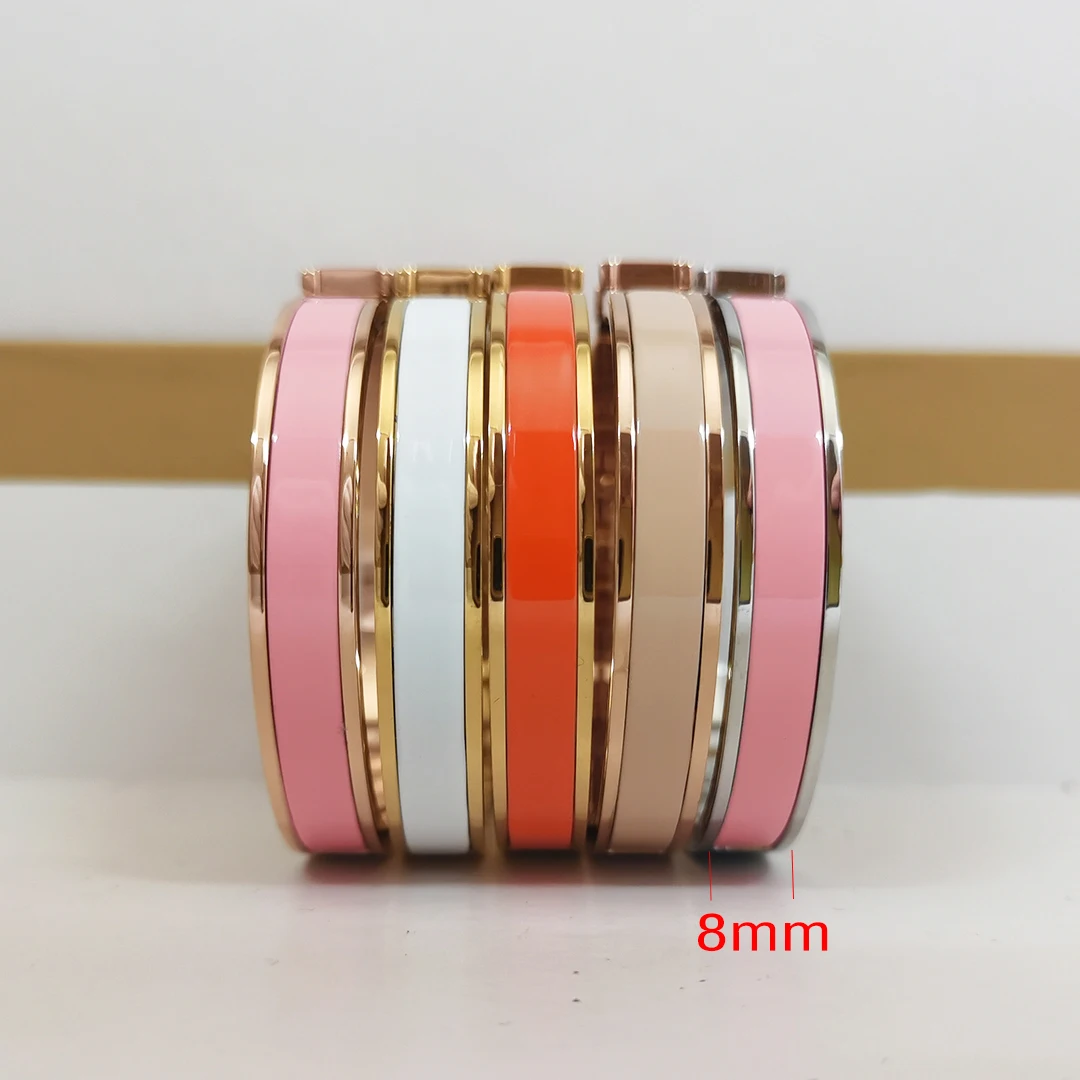 AAA Classic H Bracelet For Women Luxury Summer Beach Party High Quality Fashion Jewelry For Women Dating Gift Free Shipping 8mm