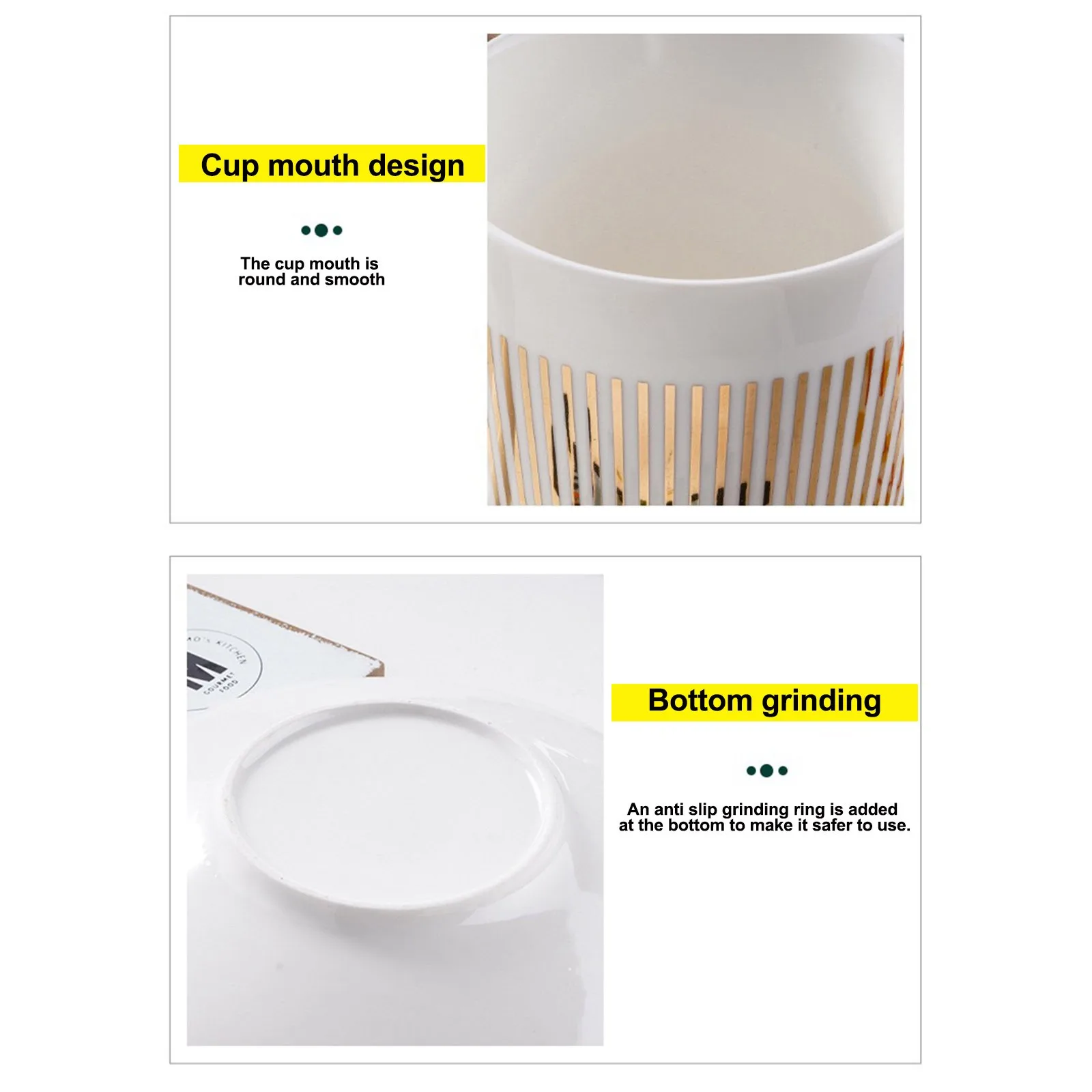 Подвижная кофейная чашка с зеркальным отражением креативная вращающаяся кружка