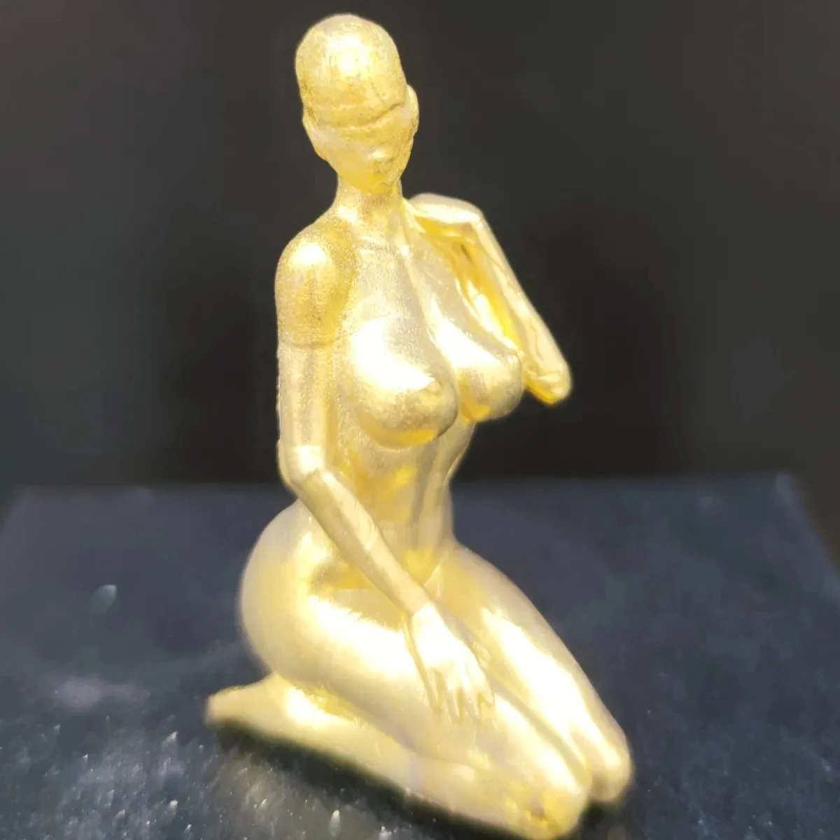 

5.5cm Hot and sexy beautiful girl brass decoration creative realistic temptation nude body art desktop decoration retro design