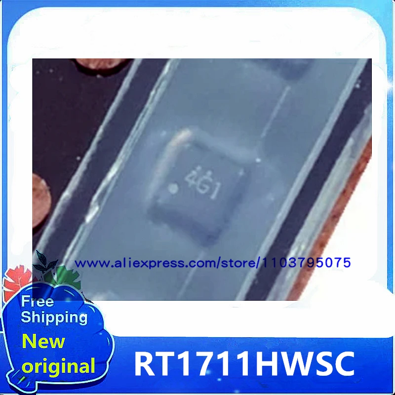 

5 шт. ~ 20 шт./лот, 100% новый оригинальный RT1711HWSC RT1711 4GY 4GS 4GM 4G * WLCSP, точечные продажи