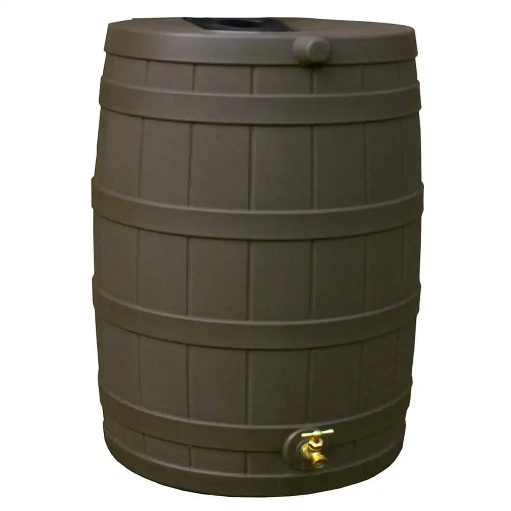 

Good Ideas Rain Wizard 40 Gallon Rain Barrel - Oak