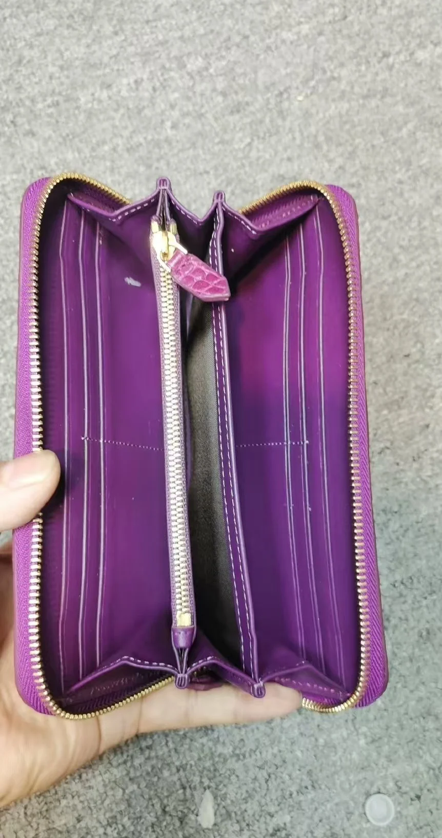 2024 новый женский кошелек-клатч из крокодиловой кожи розовый длинный кошелек