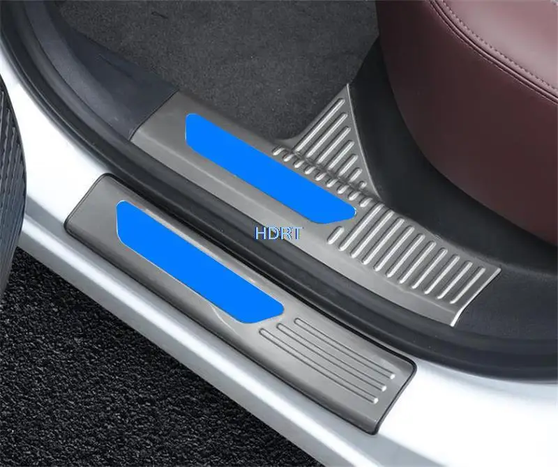 Стайлинг автомобиля крышка порога протектор рамка отделки панели для Geely Xingyue L