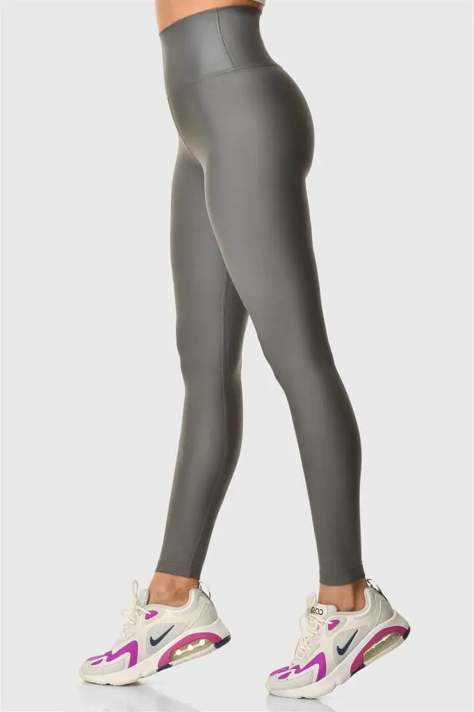 Superstacy Bright Dark Gray Sports Leggings