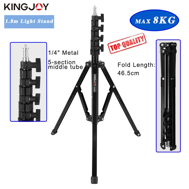 Tripod Max Load To 8kg For Mobile Phone Live Broadcast Rack Fill Light Tv Station Studio Photo Tripods