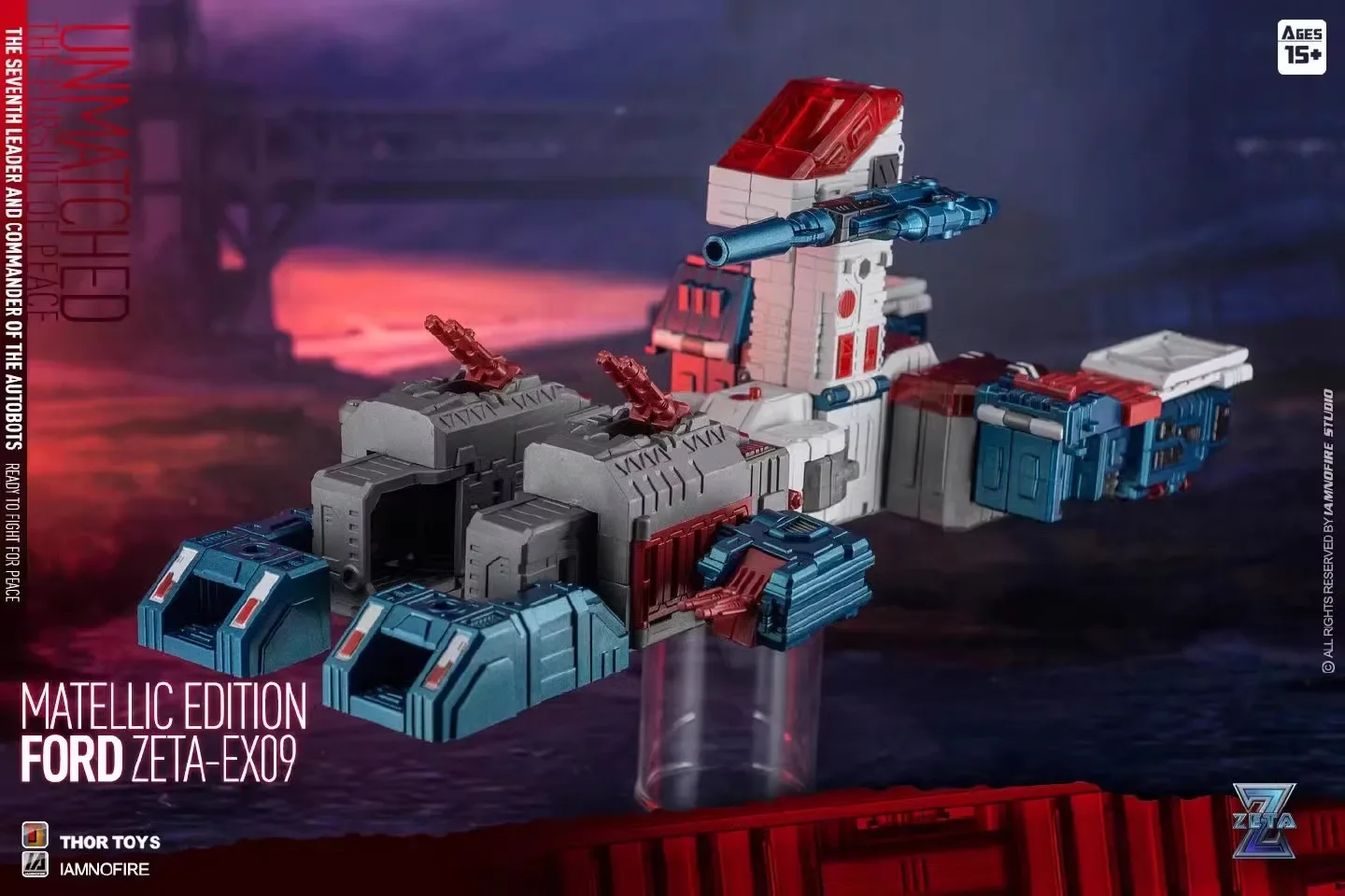 В НАЛИЧИИ Трансформация ZETA TOYS EX-09 EX09 Fortress Maximus MATELLIC EDITION Фигурка Коллекция роботов