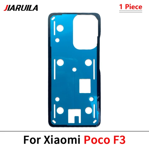 Протестировано для Xiaomi Poco F3 F4 GT F5 Pro M4 Pro 4G 5G клейкая наклейка задняя крышка корпуса аккумуляторной батареи клейкая лента