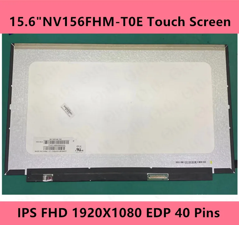 Оригинал для ноутбука BOE NV156FHM-T0E NV156FHM T0E диагональю 15 6 дюйма эргономичный Дисплей